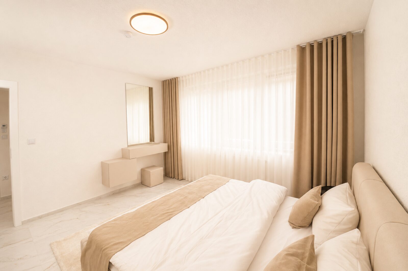 ARTA Apartments bedroom interior